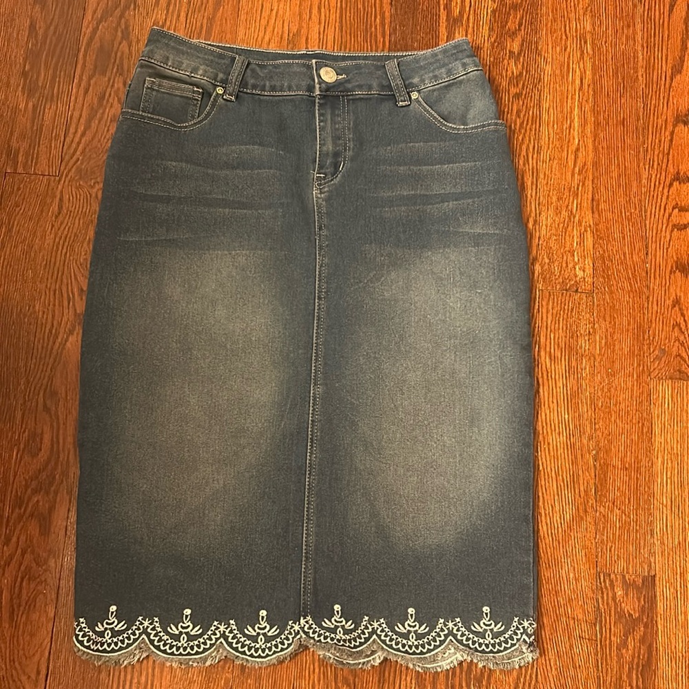 Jean skirt
